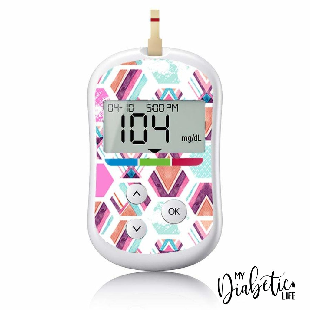 Miami Slice - One Touch Verio Flex Peel, skin and Decal, glucose meter sticker - MyDiabeticLife
