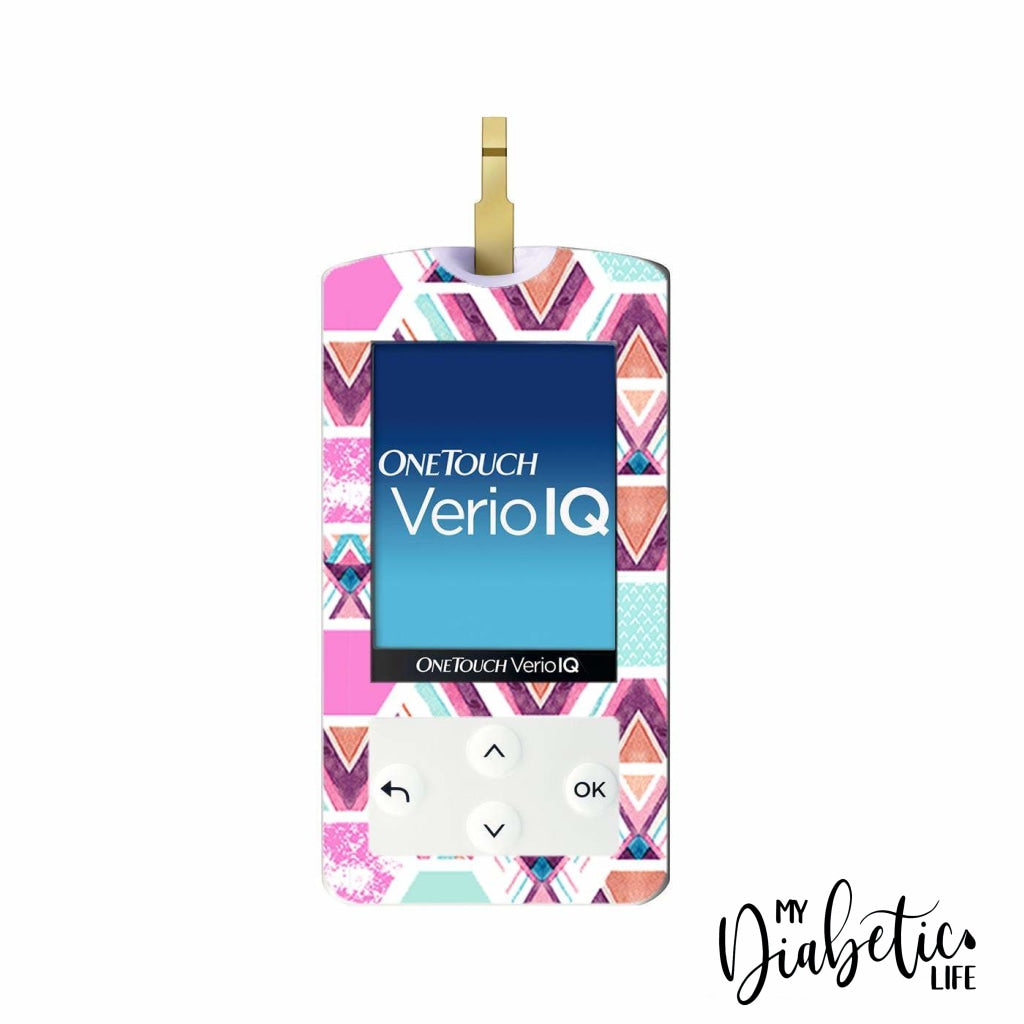 Miami Slice - One Touch Verio IQ Peel, skin and Decal, glucose meter sticker - MyDiabeticLife