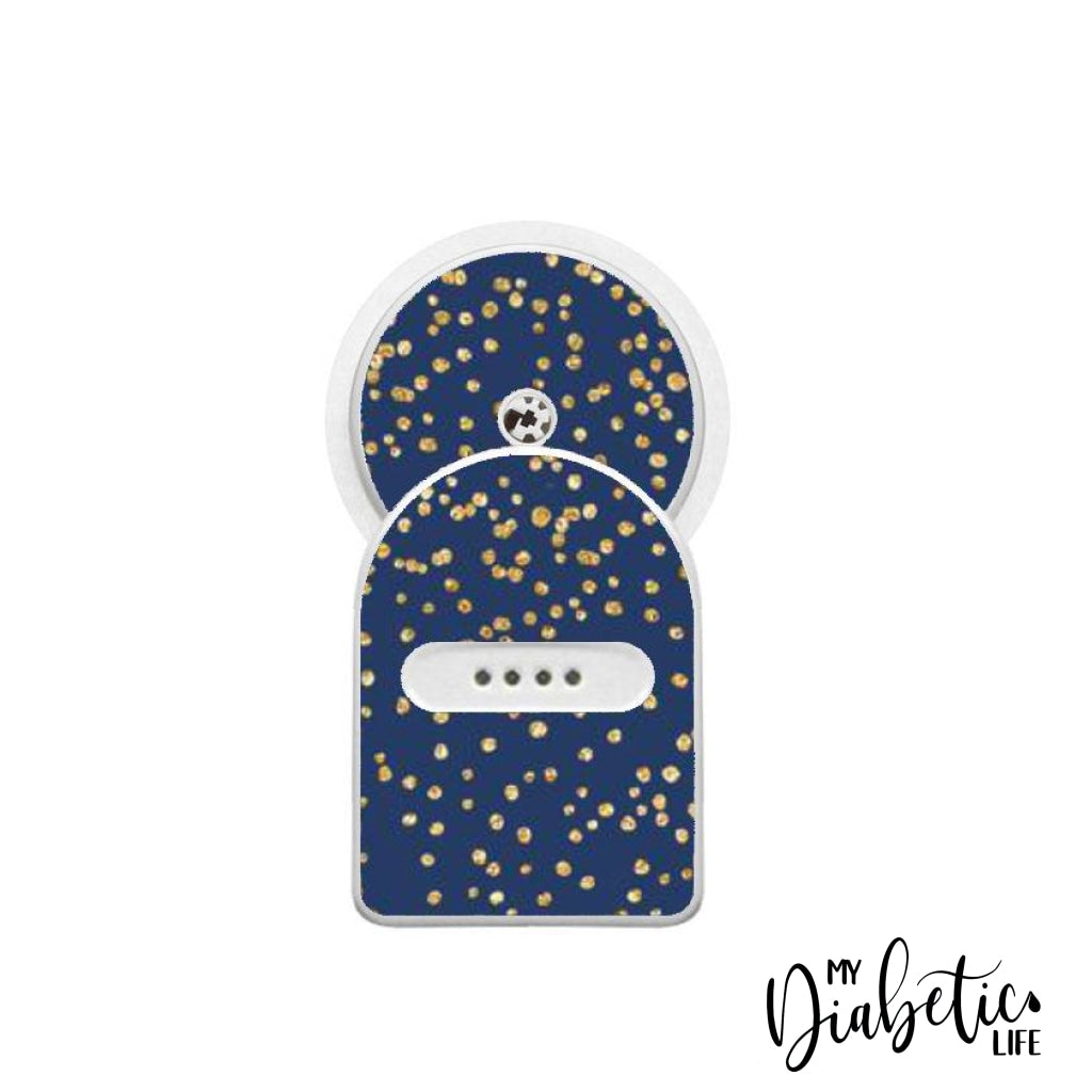 Midnight Stars - Maio Maio 1 & Libre Peel, skin and Decal, fgm/cgm sticker - MyDiabeticLife