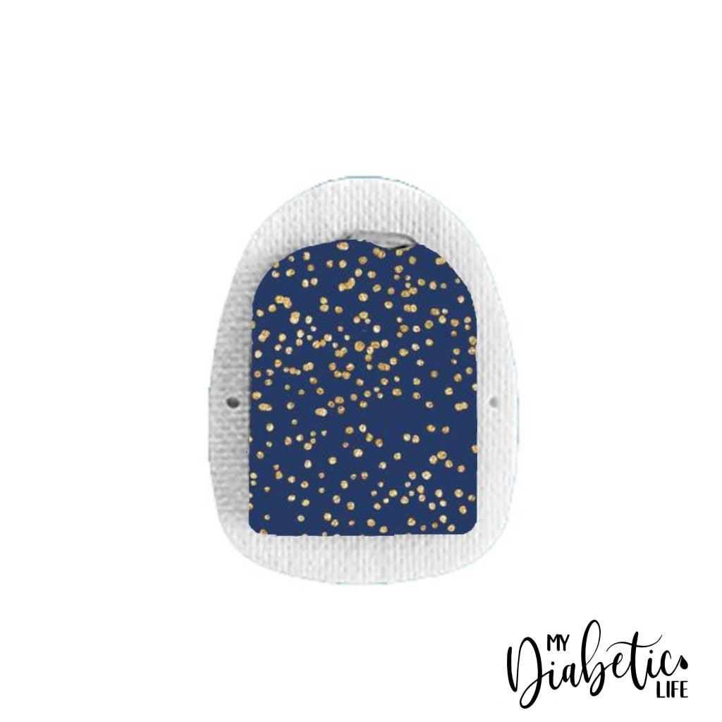 Midnight Stars - Omnipod Peel, skin and Decal, insulin pump sticker - MyDiabeticLife