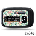 Mint Florals - Accu-Chek Insight Peel Skin And Decal Insulin Pump Sticker Accu-Chek