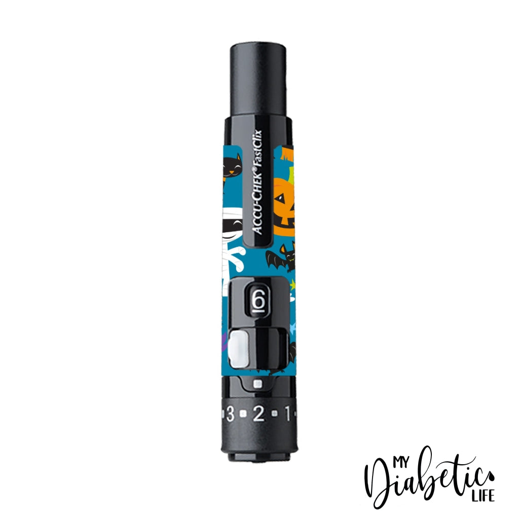 Monster Mash - Accu-Chek Fast-Clix Sticker Accuchek