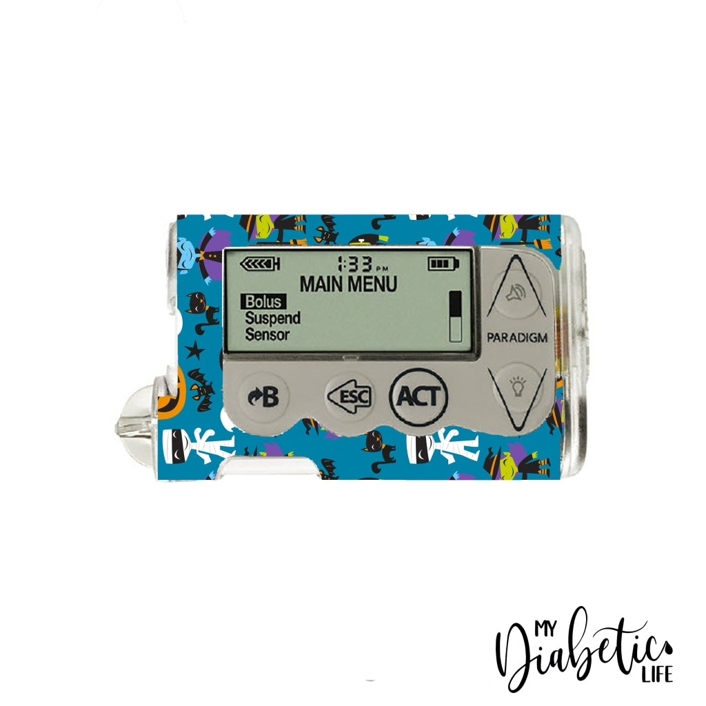 Monster Mash - Medtronic Paradigm Series 5 Sticker