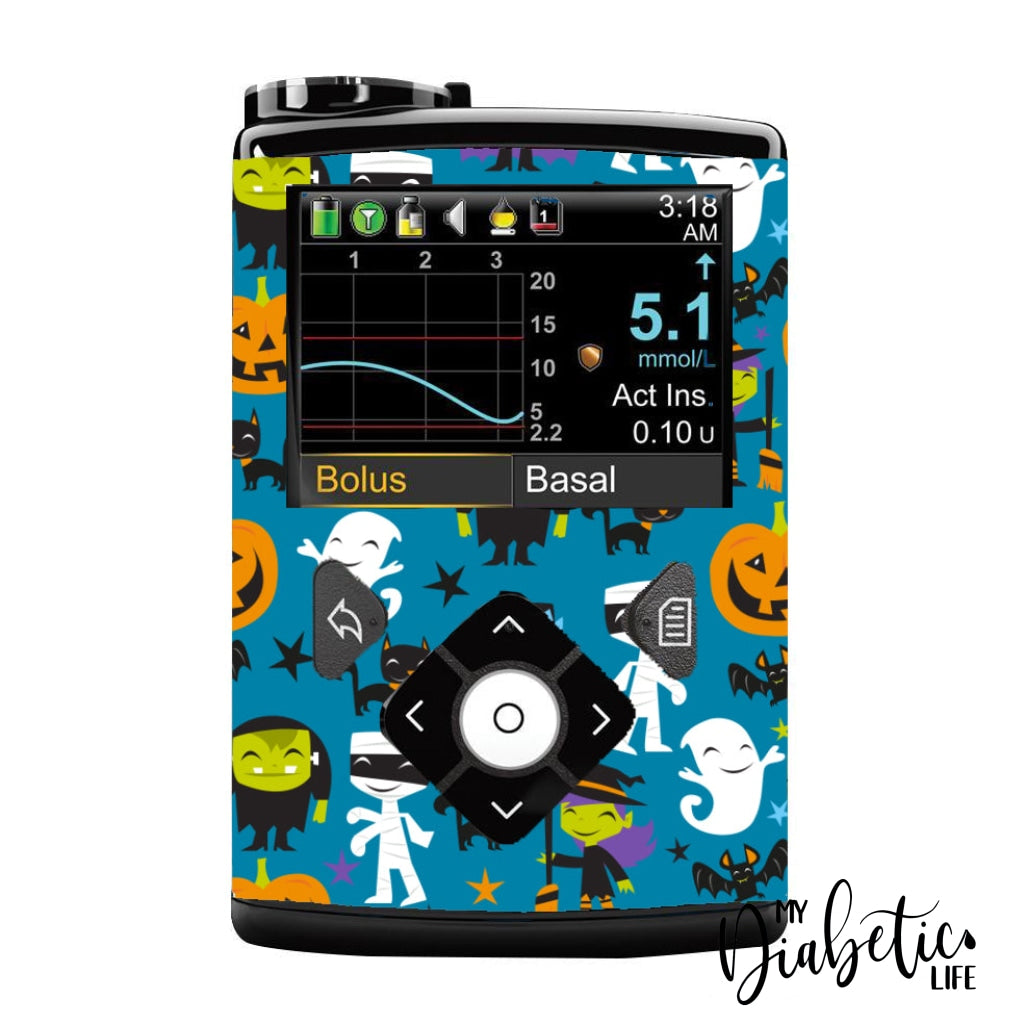 Monster Mash - Medtronic Pump (630/640/670/770) Sticker 630/640/670