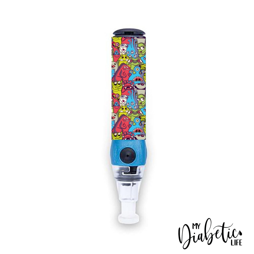 Monsters Of The Night - Genteel Lancing Device Peel Decal Skin Sticker