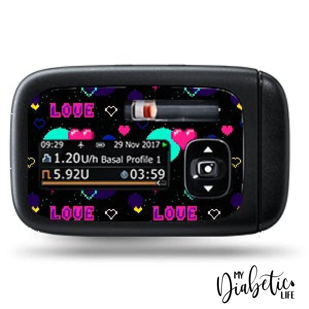 Moon & Back - Accu-Chek Insight Peel Skin And Decal Insulin Pump Sticker Pump Sticker Only Accu-Chek