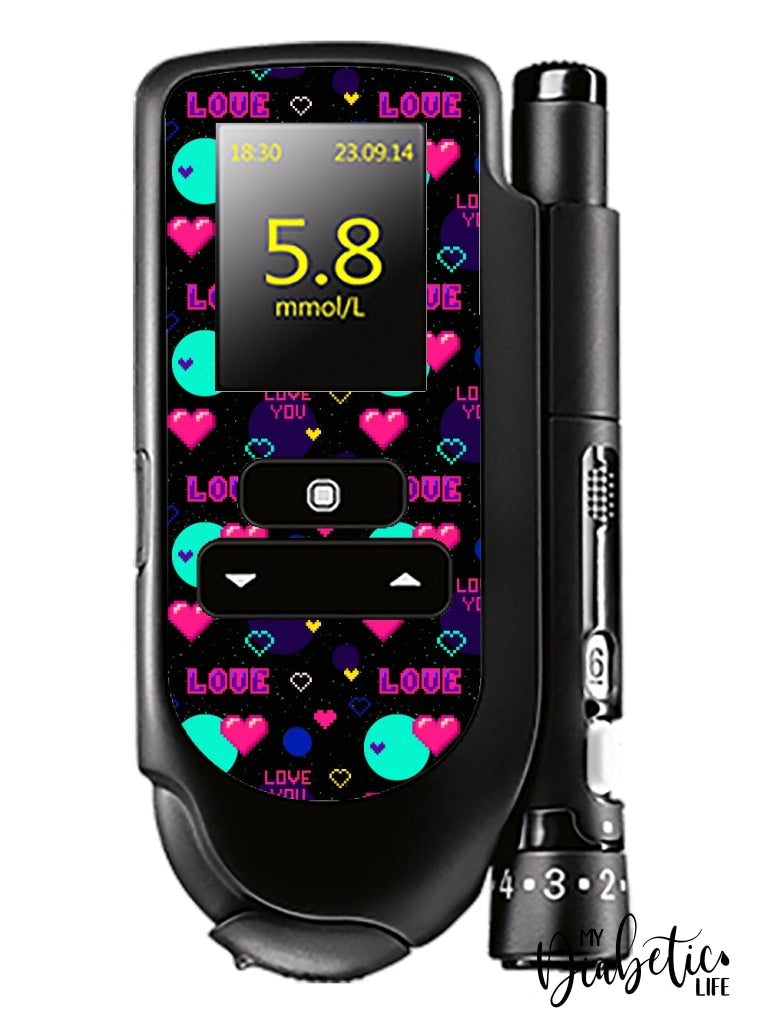 Moon & Back - Accu-Chek Mobile Peel Skin And Decal Glucose Meter Sticker