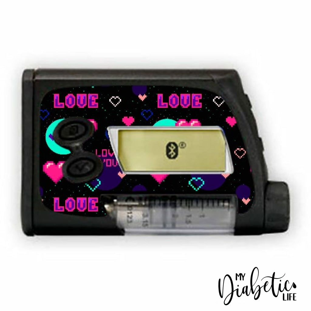 Moon & Back - Accu-Chek Spirit Combo Peel Skin And Decal Insulin Pump Sticker Accu-Chek