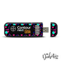 Moon & Back - Contour Next Link Usb Peel Skin And Decal Glucose Meter Sticker