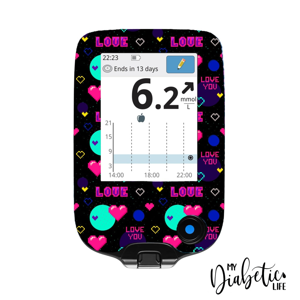 Moon & Back - Freestyle Libre Peel Skin And Decal Glucose Meter Sticker Freestyle