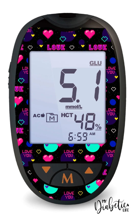 Moon & Back - Glucokey Connect Peel Skin And Decal Glucose Meter Sticker