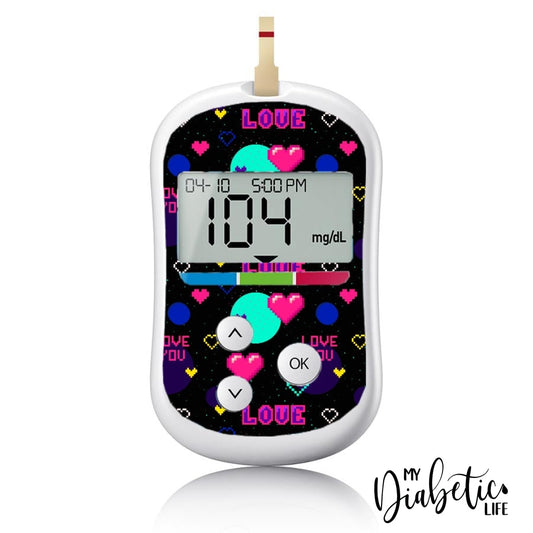Moon & Back - One Touch Verio Flex Peel Skin And Decal Glucose Meter Sticker