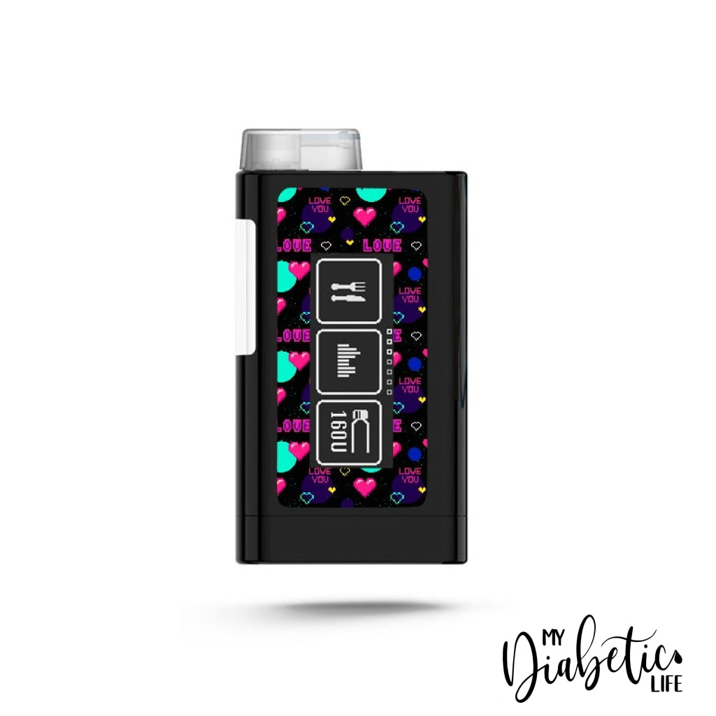 Moon & Back - Ypsopump Peel Skin And Decal Insulin Pump Sticker