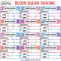Patterns - Pick you Fav - 12 Blood Sugar Trackers for Planners - MyDiabeticLife