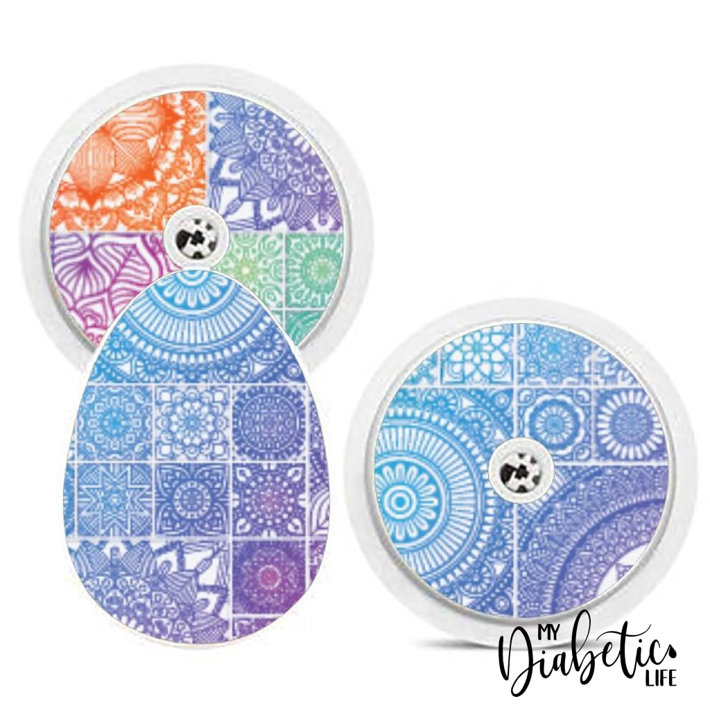 Mosaic Tiles - Bubble Reader Sticker Smart