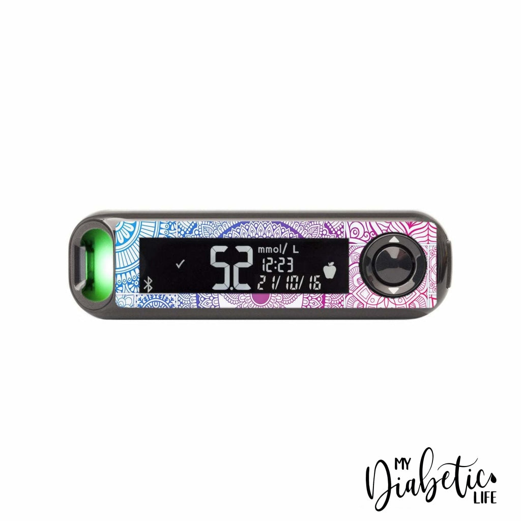 Mosaic Tiles- Contour next Peel, skin and Decal, glucose meter sticker - MyDiabeticLife
