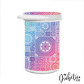 Test Strip Canister - Mosaic Tiles Container