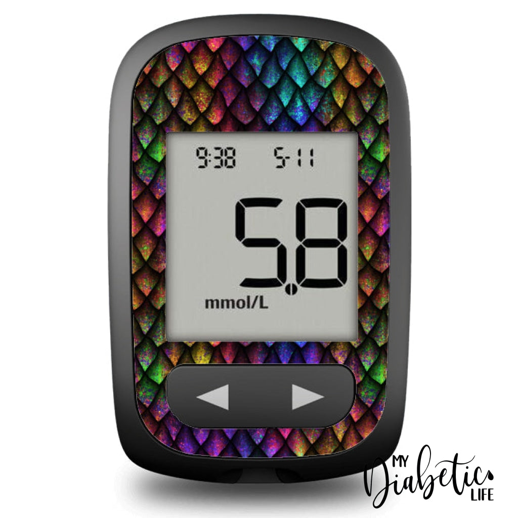 Mother Of Dragons - Accu-Chek Guide Me Peel Skin And Decal Glucose Meter Sticker