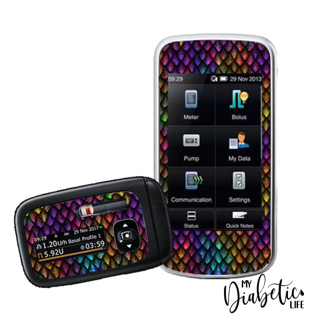 Mother Of Dragons - Accu-Chek Insight & Remote Sticker Pump Accu-Chek