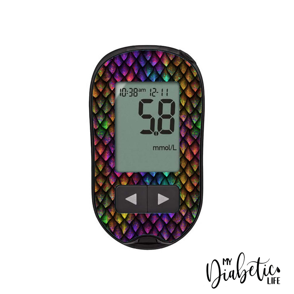 Mother Of Dragons - Accu-Chek Performa Peel Skin And Decal Glucose Meter Sticker