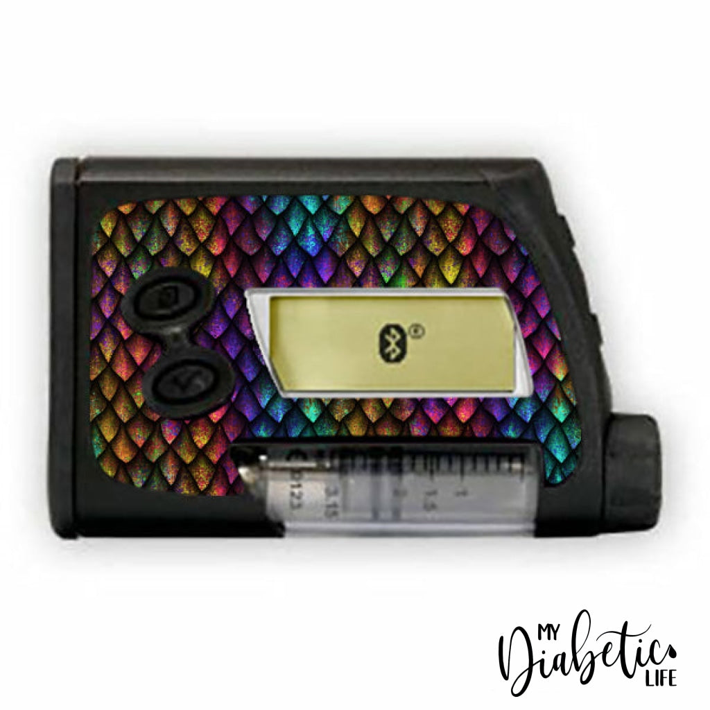 Mother Of Dragons - Accu-Chek Spirit Combo Peel Skin And Decal Insulin Pump Sticker Accu-Chek