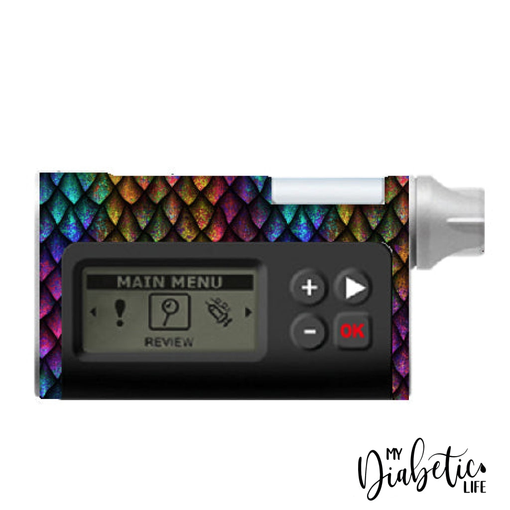 Mother Of Dragons -Dana Rs Insulin Pump Sticker Peel Skin And Decal Dana Rs