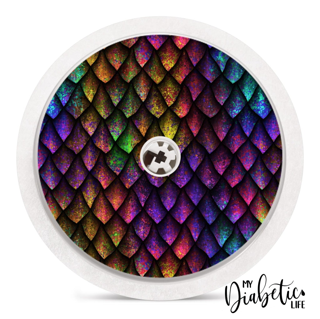 Mother Of Dragons - Freestyle Libre Sensor Peel Skin And Decal Fgm/cgm Sticker