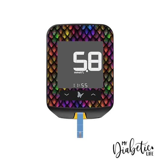 Mother Of Dragons - Freestyle Optium Neo Peel Skin And Decal Glucose Meter Sticker Freestyle