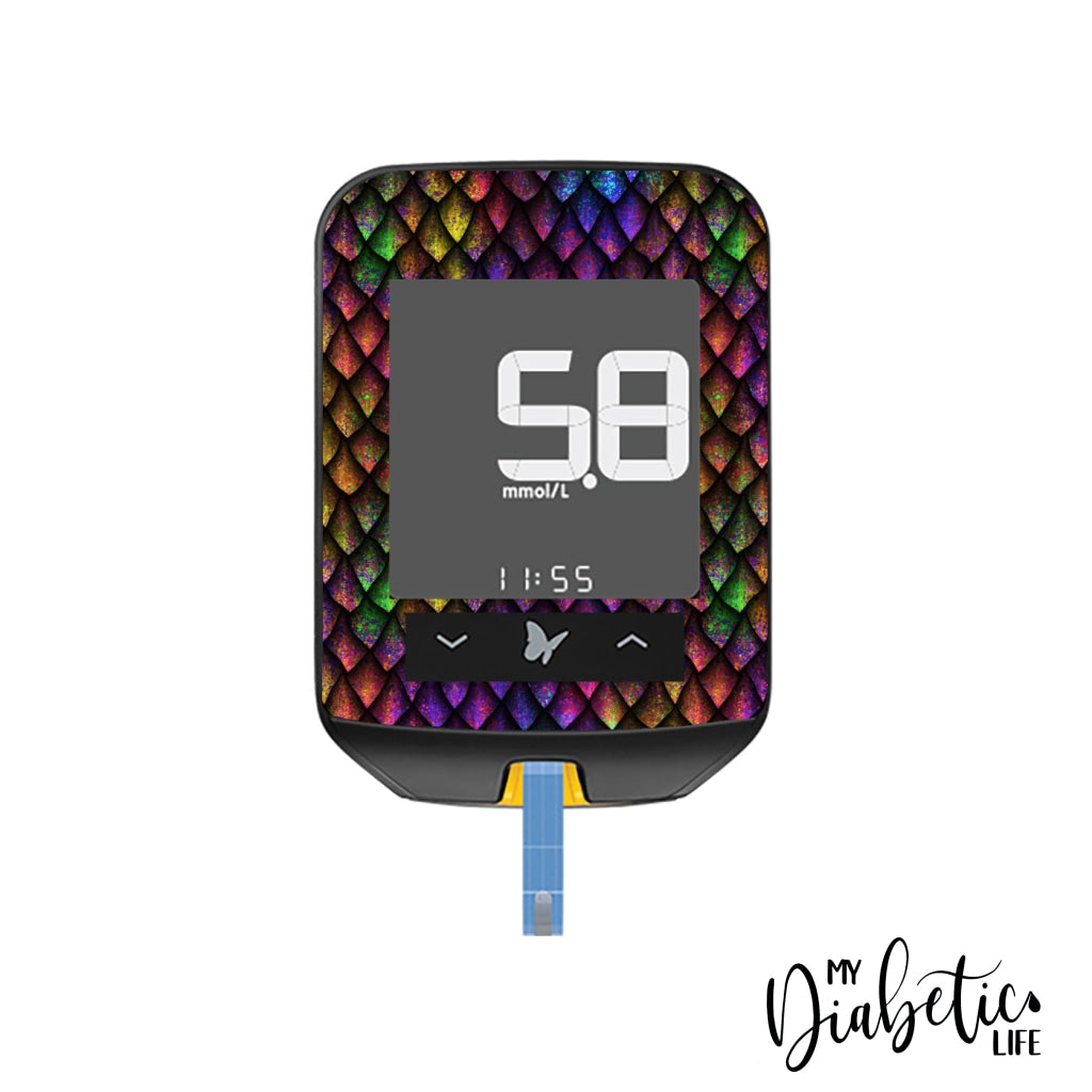 Mother Of Dragons - Freestyle Optium Neo Peel Skin And Decal Glucose Meter Sticker Freestyle