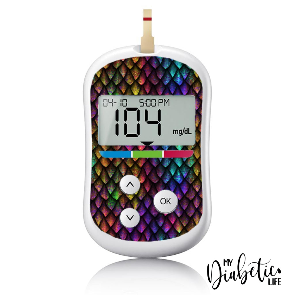 Mother Of Dragons - One Touch Verio Flex Peel Skin And Decal Glucose Meter Sticker