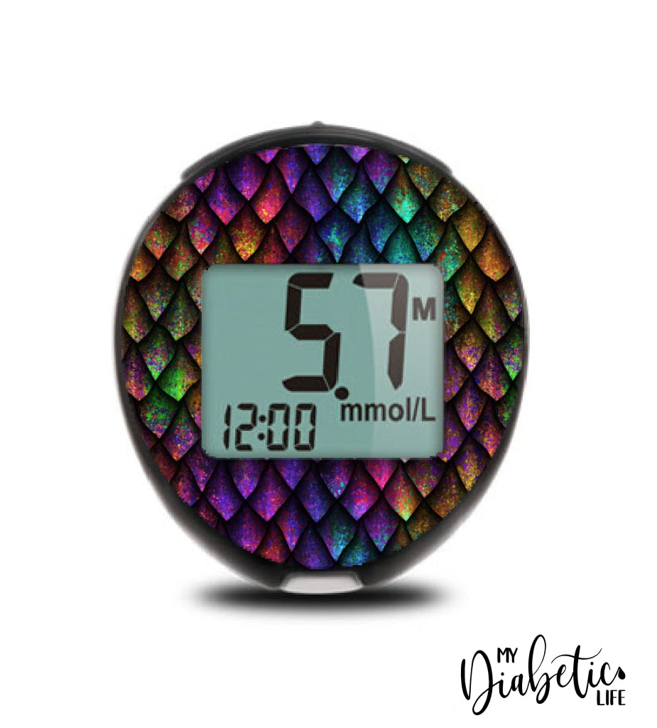 Mother Of Dragons - True Metrix Go Peel Skin And Decal Glucose Meter Sticker Go