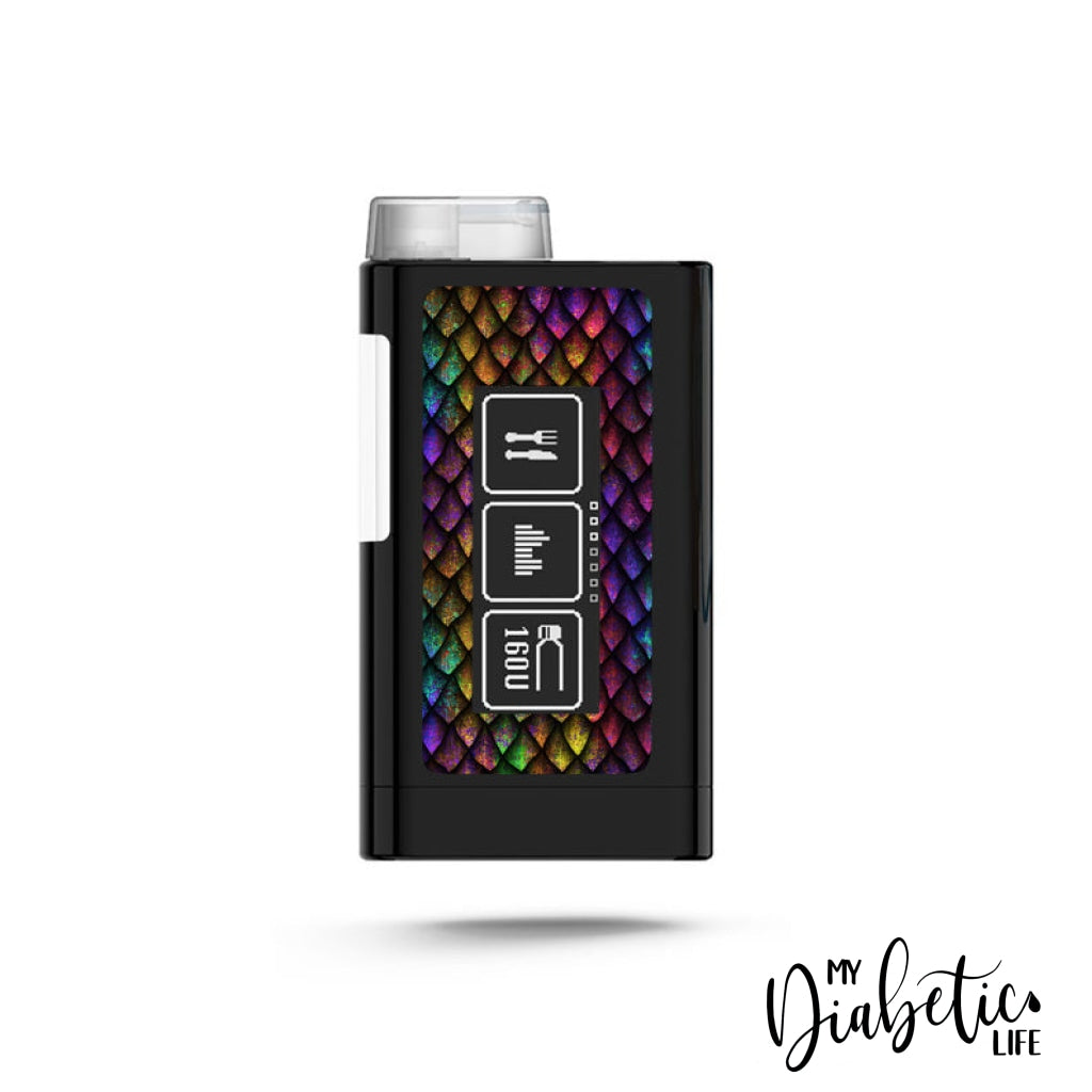 Mother Of Dragons - Ypsopump Peel Skin And Decal Insulin Pump Sticker