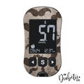 Moustache - CareSens Dual - Peel, skin and Decal, glucose meter sticker - MyDiabeticLife