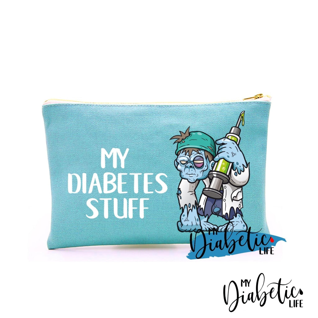 My Diabetes Stuff - Zombie Carry Bag Diabetic Accessories Storage For Medication Mint Storage Bags