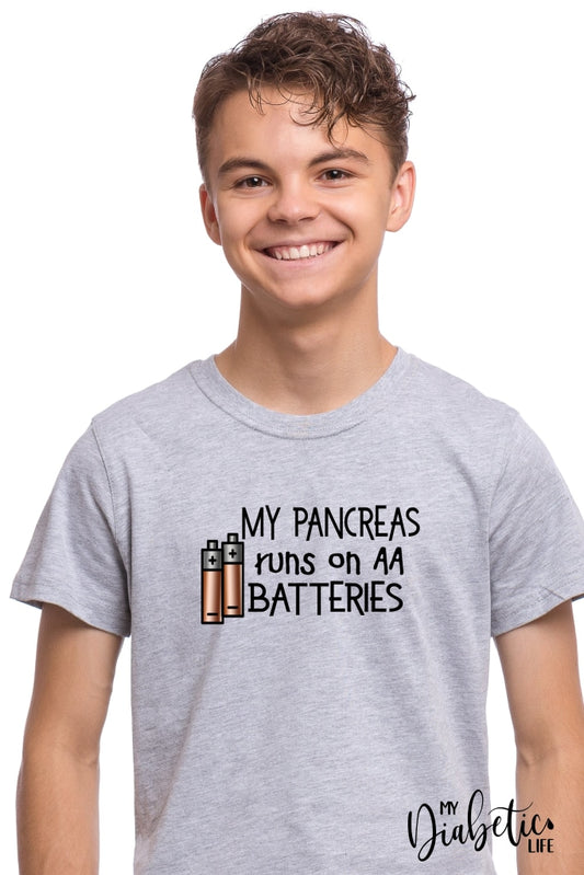 My Pancreas Runs On Aa Batteries - Unisex T-Shirt Shirts