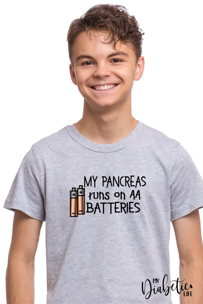 My Pancreas Runs On Aa Batteries - Unisex T-Shirt Shirts