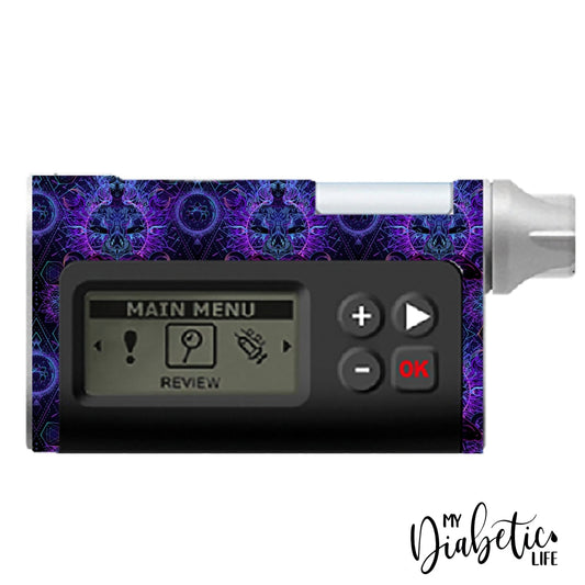 Mystic Mother Earth - Dana Rs Insulin Pump Sticker Peel Skin And Decal Rs