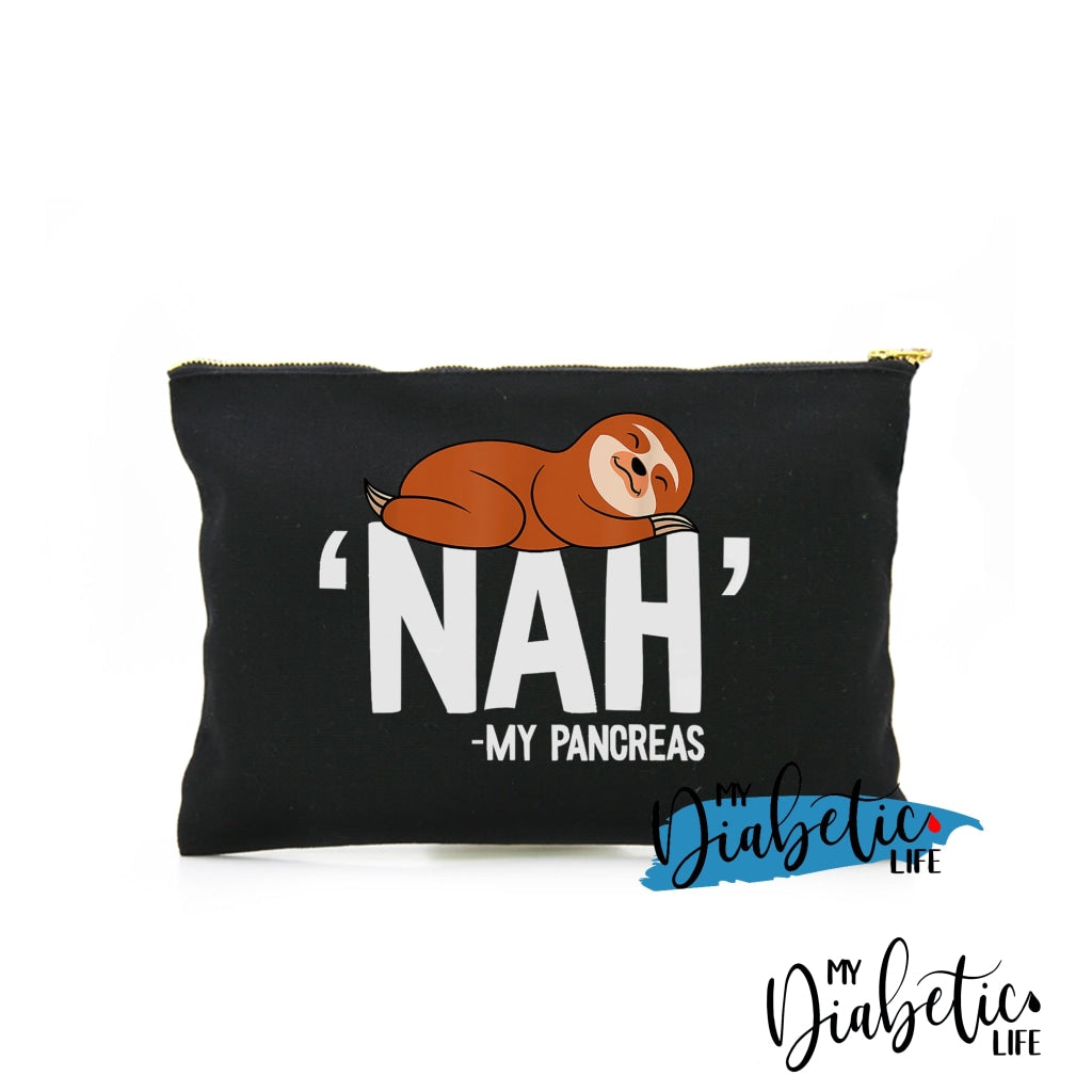 Nah - My Pancreas Carry All Storage Bag Black Storage Bags