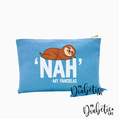 Nah - My Pancreas Carry All Storage Bag Blue Storage Bags