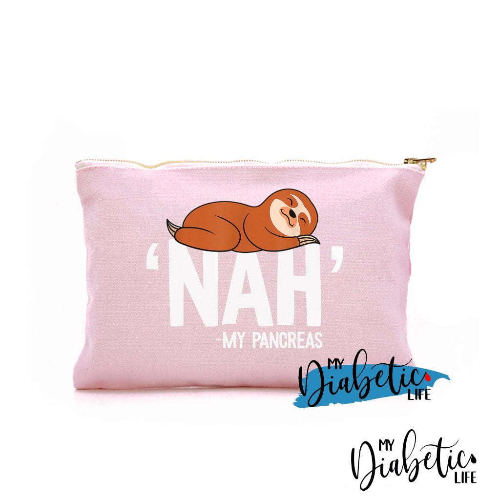 Nah - My Pancreas Carry All Storage Bag Light Pink Storage Bags