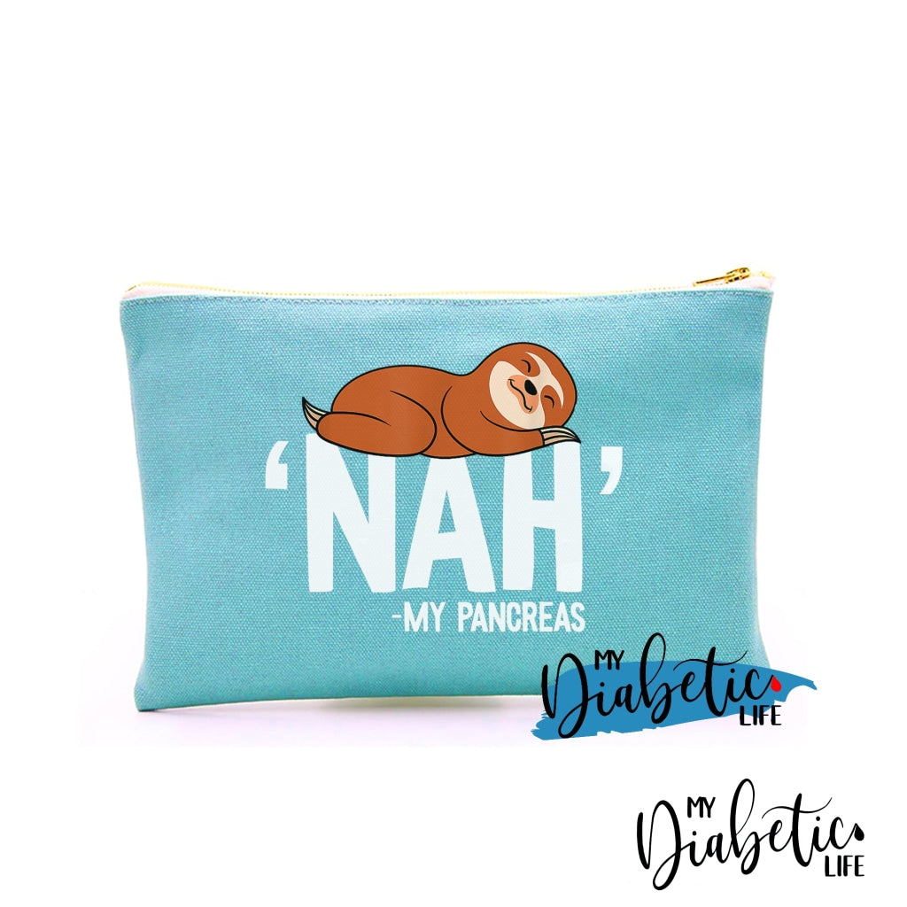 Nah - My Pancreas Carry All Storage Bag Mint Storage Bags
