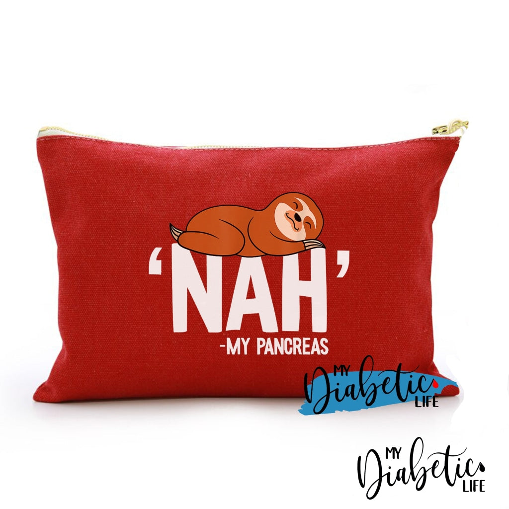 Nah - My Pancreas Carry All Storage Bag Red Storage Bags