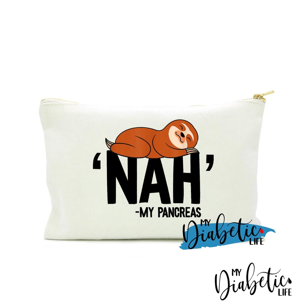Nah - My Pancreas Carry All Storage Bag Natural Storage Bags