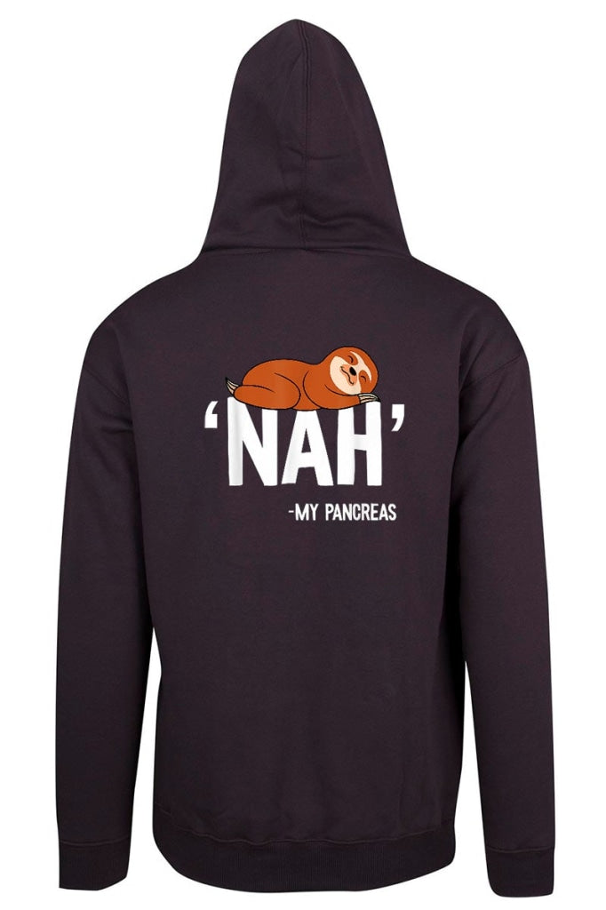 Nah - My Pancreas Unisex Fleece Hoodie S / Black