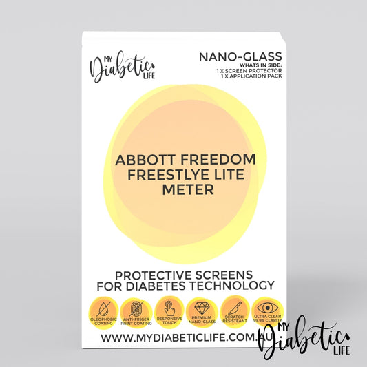 Nano Glass Screen Protector For Freestyle Freedom Lite Meter Protectors