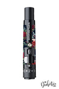 Navy Christmas Floral - Accuchek Fast-Clix Lancet Device Peel Skin And Decal Sticker
