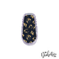 Navy Geode Gold Dust - Dexcom Transmitter G6 Peel Skin And Decal Cgm Sticker