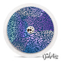 Navy Leopard Florals - Freestyle Libre Sensor Peel Skin And Decal Fgm/cgm Sticker