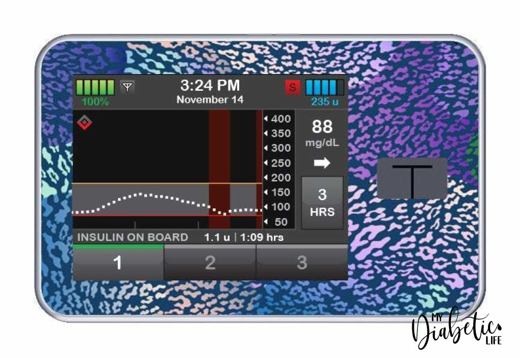Tandem T:Slim X2 Pump Stickers by My Diabetic Life – MyDiabeticLife