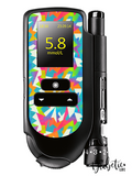 Neon Edges - Accu-chek Mobile Peel, skin and Decal, glucose meter sticker - MyDiabeticLife